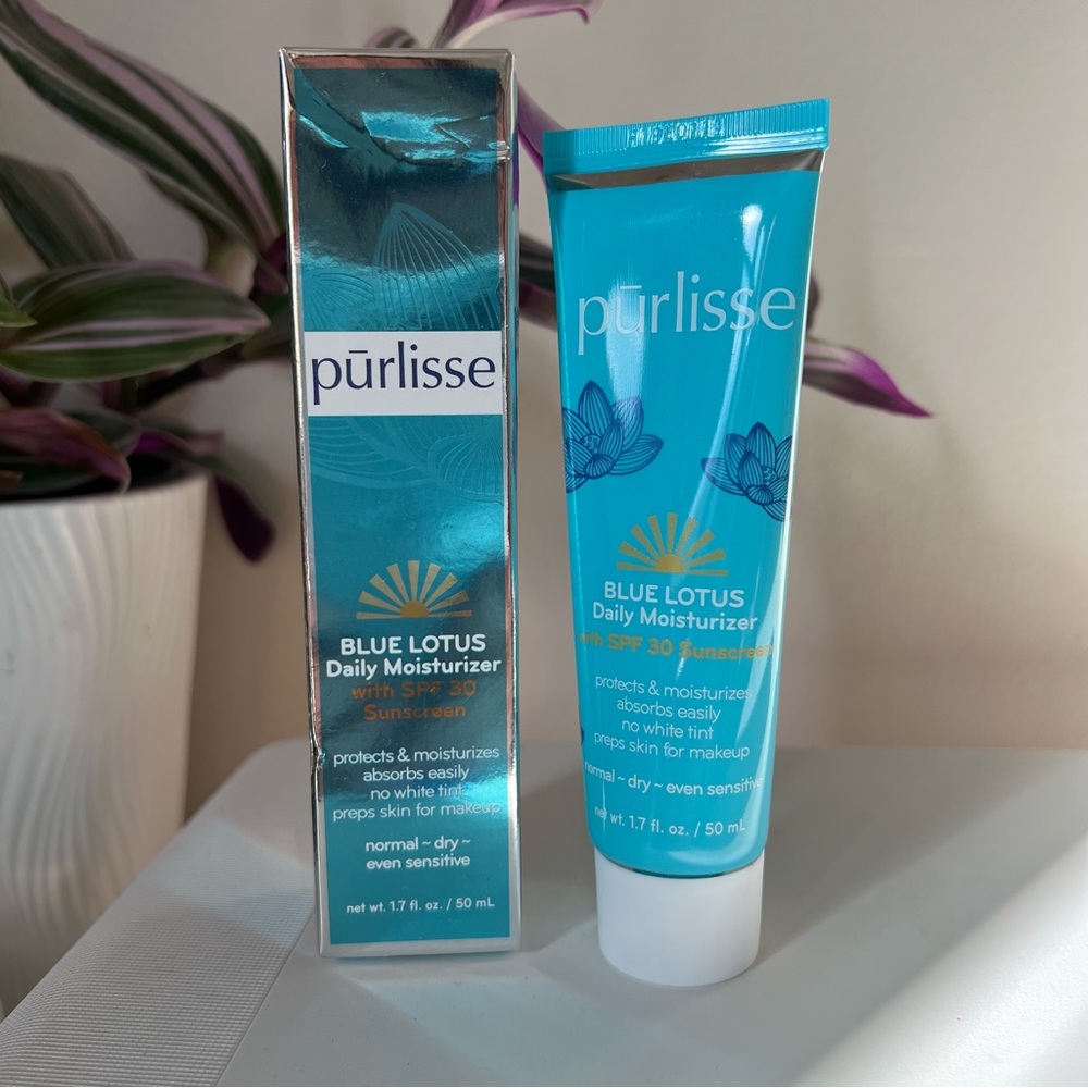 Purlisse blue lotus daily moisturizer w SPF 30